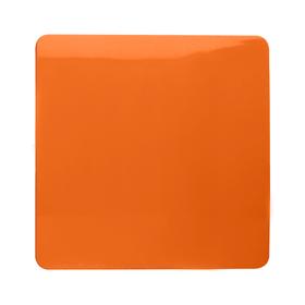ART-BLKOR  1 Gang Blanking Plate Orange